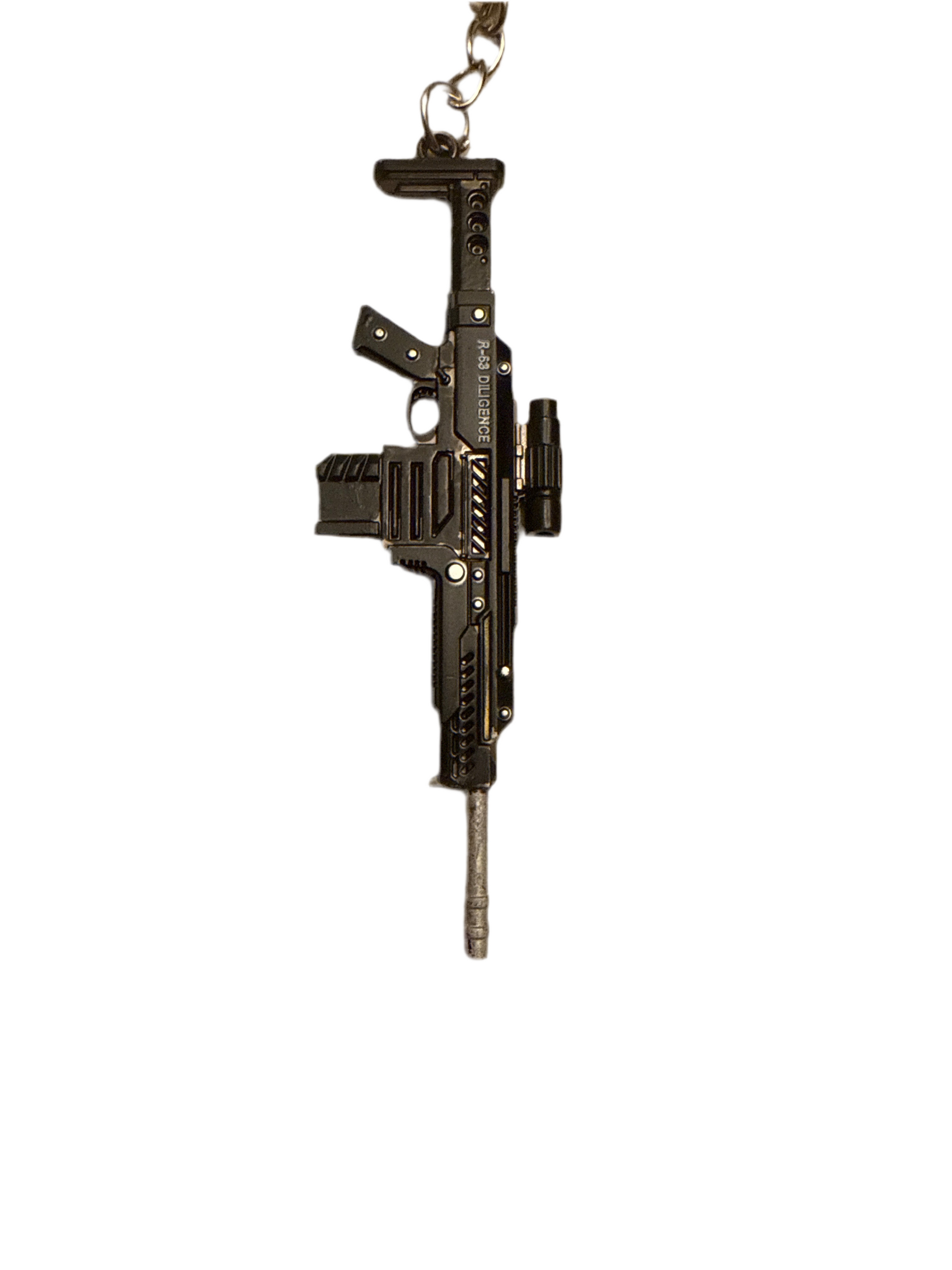 R-63 Diligence Keychain