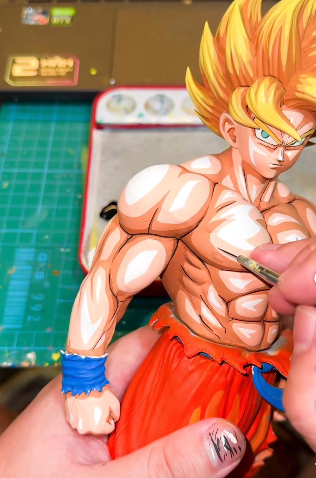 2d Hand Painted Figure